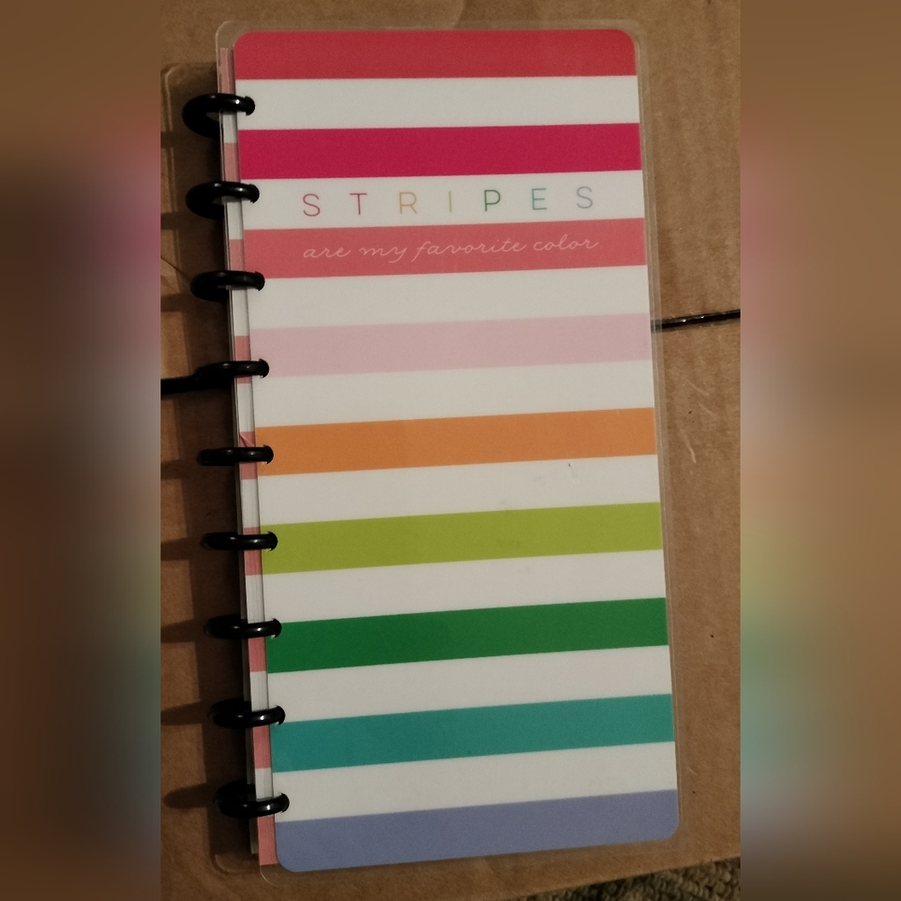 Colorful Striped Journal